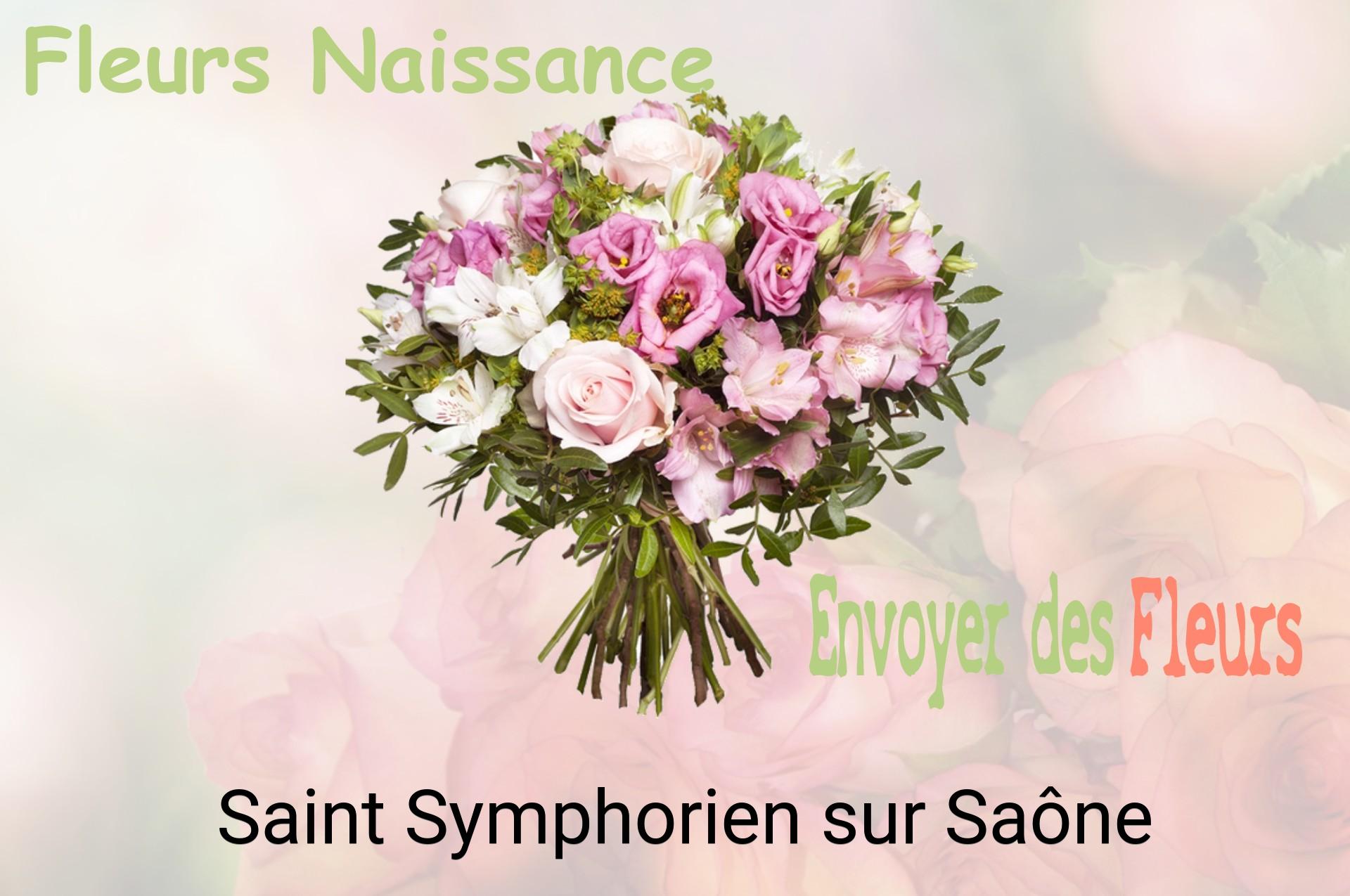Bouquet de fleurs de naissance livré à Saint-Symphorien-sur-Saône