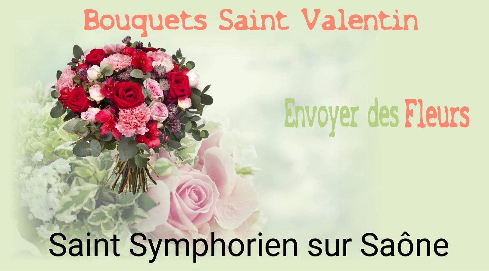 Roses de Saint-Valentin livrées à Saint-Symphorien-sur-Saône